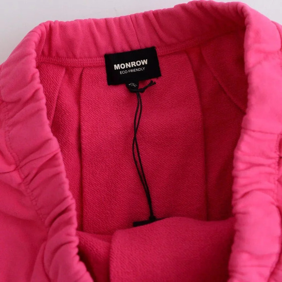 Monrow 90's Classic Pink Pleated Skater Mini Tennis Skirt M NWT - Picture 9 of 10